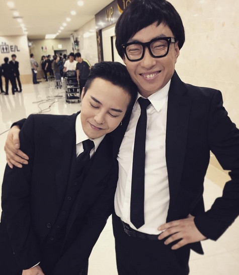 황광희, ‘무도’ 박명수-지드래곤 다정샷 깨알 공개 “행복해보여요”