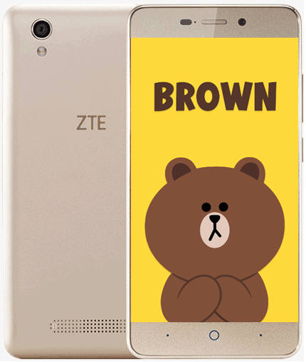 라인 타고 들어오는 ZTE `캐릭터 전용폰`