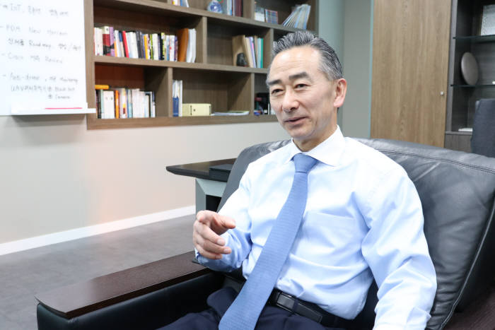 이재원 대신정보통신 대표 중량급 체력과 실력 길러 공공시장 선도 기업 입지 굳힌다“