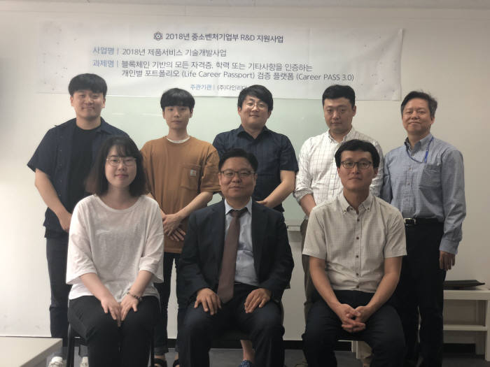 다인리더스, 블록체인기반 대학생 이력 검증 플랫폼 개발