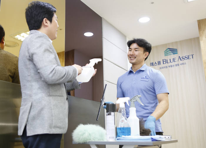 에스원, 빌딩 미화서비스에 色 더해 관리 수준 높인다