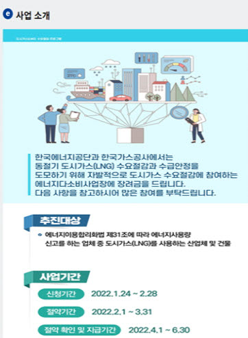 한국에너지 공단 “도시가스 아끼면 장려금 드려요”