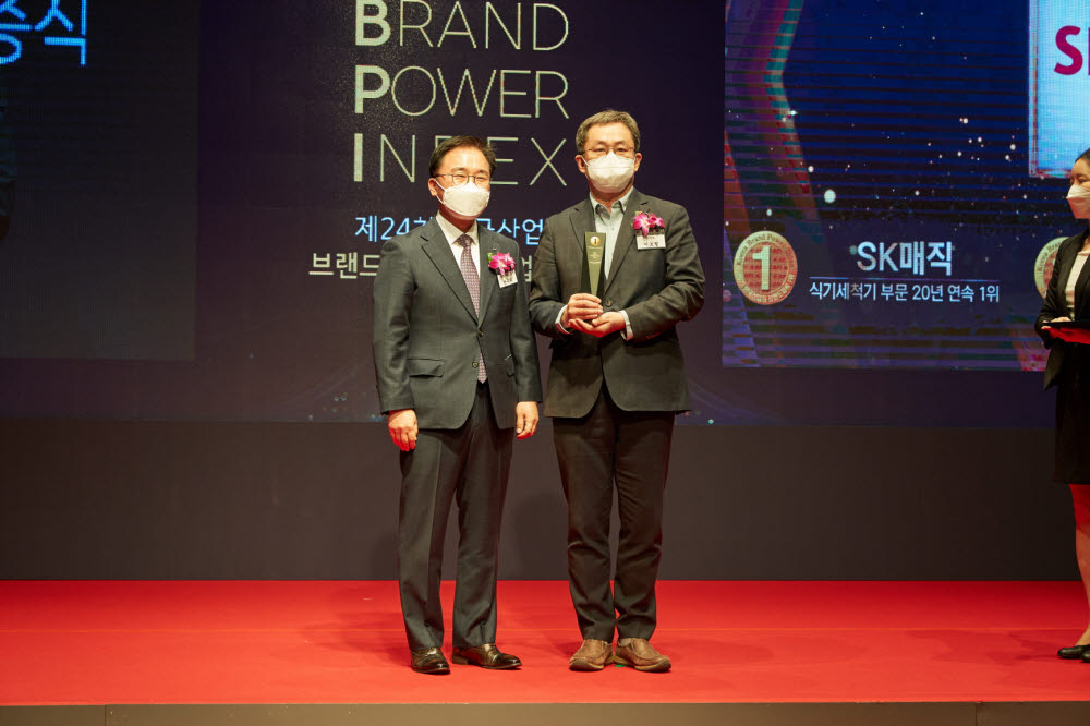 SK매직, 식기세척기·복합오븐·인덕션 브랜드파워 1위 선정