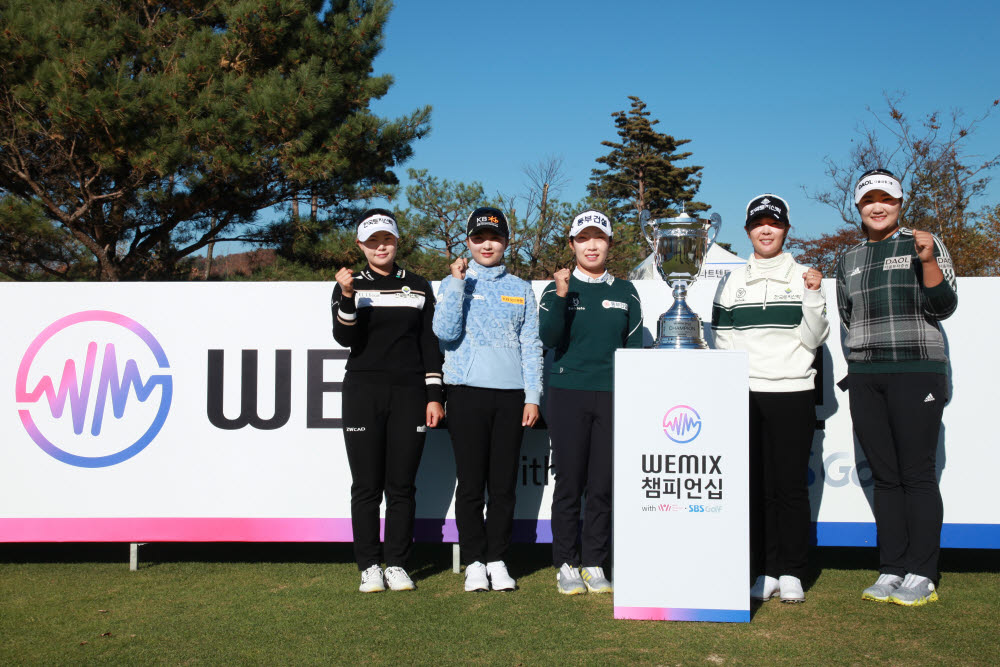 [포토]WEMIX 챔피언십 with 와우매니지먼트그룹 SBS골프 포토콜