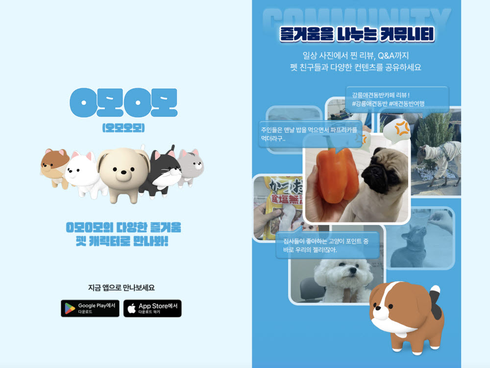 삼성화재, 펫 커뮤니티 서비스 오모오모 출시