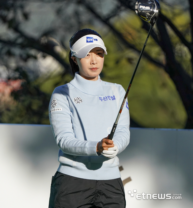 [포토] 유효주, 중앙으로 조준한다