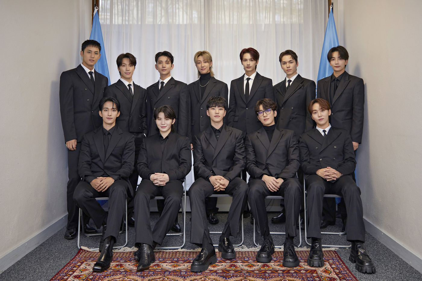 세븐틴, 유네스코 청년포럼서 '함께하는 청춘' 역설…승관→버논 등 릴레이 연설