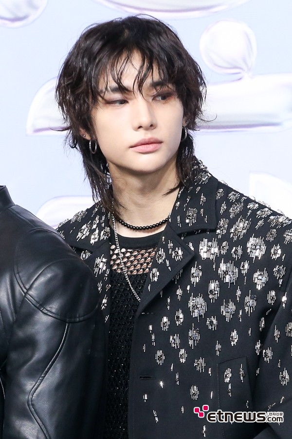 [ET포토] 스트레이키즈 현진, 날것의 카리스마