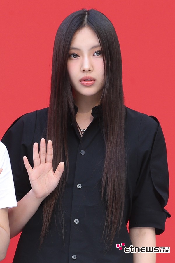 [ET포토] 뉴진스 혜인, 보석같은 눈망울