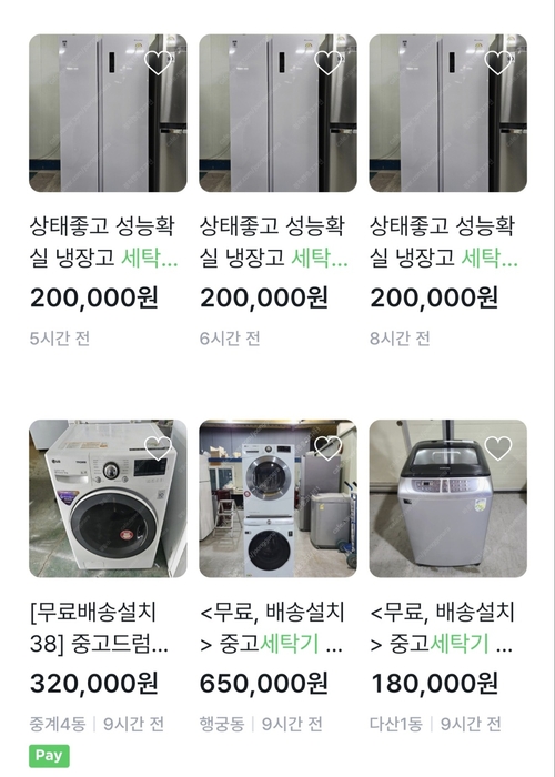 고물가에 닫힌 소비자 지갑 중고 가전에 열렸다
