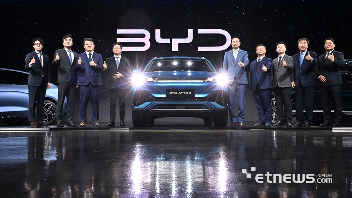 대륙의 전기차 BYD 승용 브랜드 국내 론칭