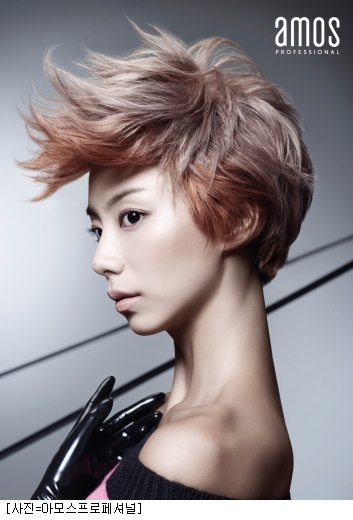박수진, 파격적인 짧은 머리 변신
