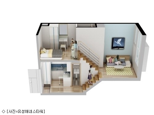 부산 유성해네스타워, 주거공간 효율화로 주목