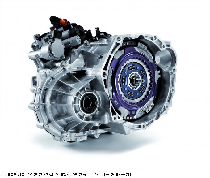 현대차 연비향상 7속 변속기 대한민국 기술대상
