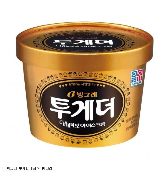 빙그레 투게더, 국산우유사용 인증 획득