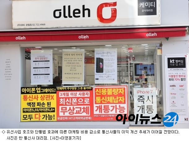 통신업종, 경쟁 완화로 수익 호조 이어질 것