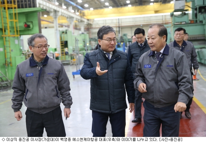 이상직 중진공 이사장, 취임 첫 행보로 일자리 우수기업 방문