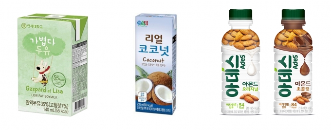 우유 대신 아몬드 밀크…웰빙 트렌드에 식물성 음료 각광