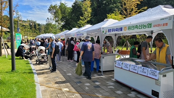 상갈동주민자치위, 16일 ‘용인-제주 농수산물 직거래장터’ 운영