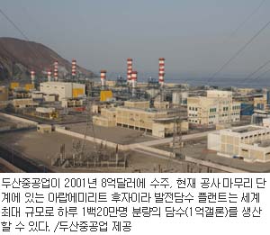 두산重 중동특수 ‘화려한 재기’