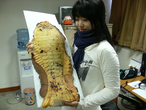 ‘60㎝ 넘는 초대형 잉어빵 맛보세요’