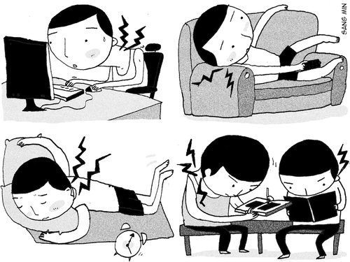[건강]지금 그 자세가 ‘목 디스크’를 부를 수도