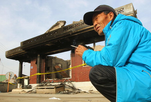 여전한 긴장감 속 한숨돌린 연평도