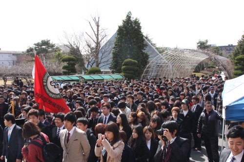 [군산대] 연합 발대식을 갖고 학생자치기구 출범