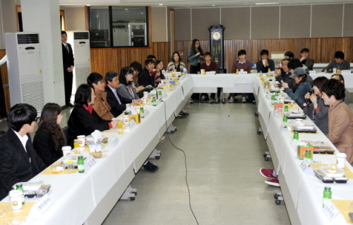 [중앙대] 총장과 학생이 함께하는 도시락 미팅