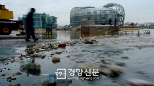 [경향포토]새빛둥둥섬을 지켜라