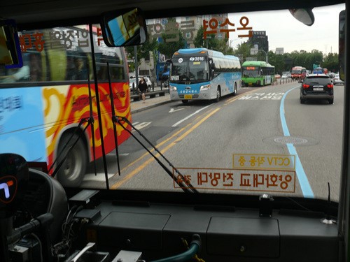 버스전용차로의 가짜버스들로 서울시민만 골탕