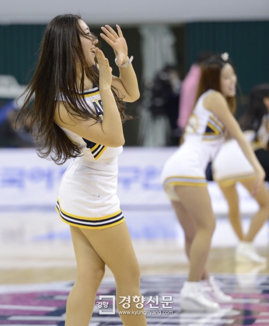 [경향포토]하나외환 치어리더, 내이름을 불러줘