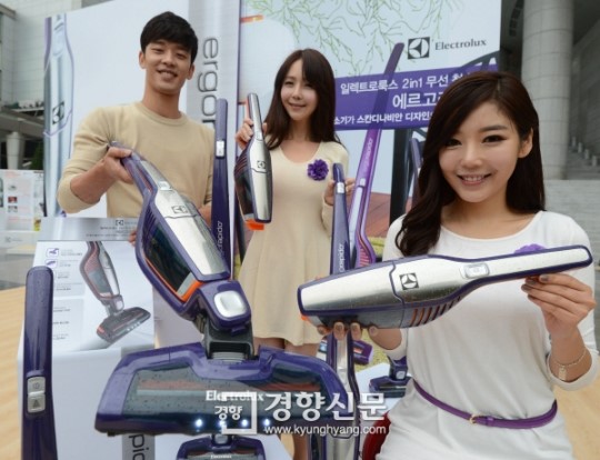 [경향포토]일렉트로룩스 코리아, 무선청소기 에르고라피도 출시