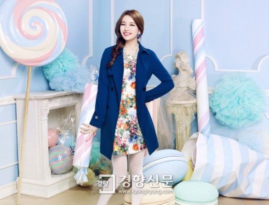 수지 로엠 화보 ‘분홍빛 여신’