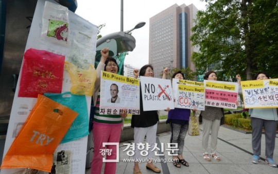 [경향포토]굿바이 비닐봉투
