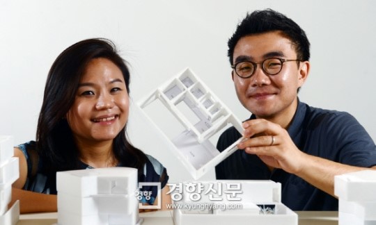 ‘2014 젊은 건축가상’ 받은 ‘OBBA’ 이소정·곽상준 부부 “어려운 조건을 퍼즐처럼 풀어나가는 게 건축가의 보람”