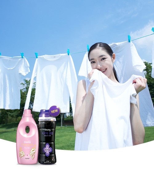 여름 빨래 냄새 걱정, 섬유유연제로 해결