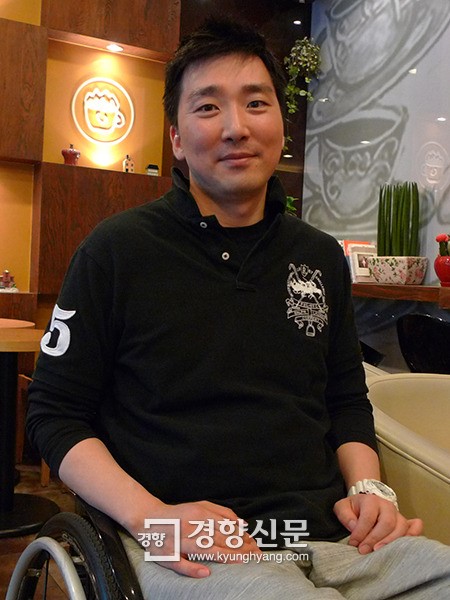 통역 봉사자에서 장애인 성화 봉송 주자로