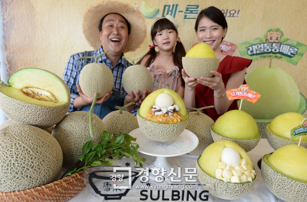 [경향포토]메론빙수 첫선
