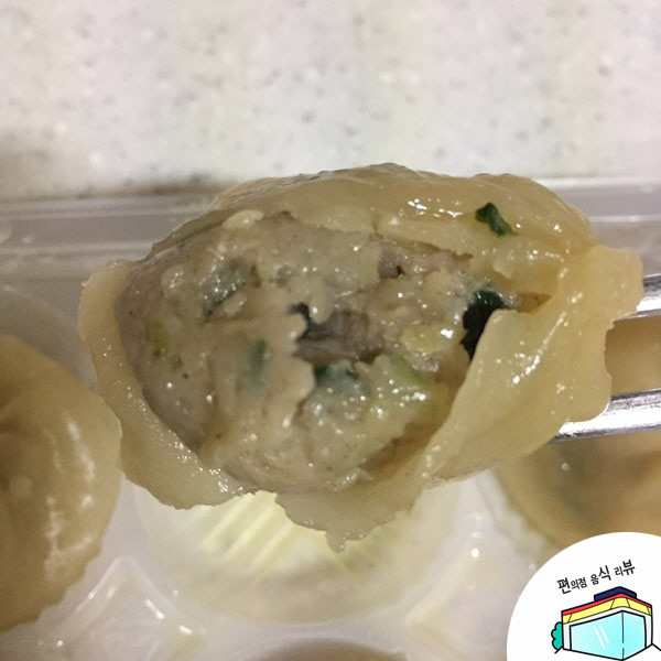 [편식뷰]한 입에 쏙~육즙이 좌르르~ ‘육즙듬뿍만두’