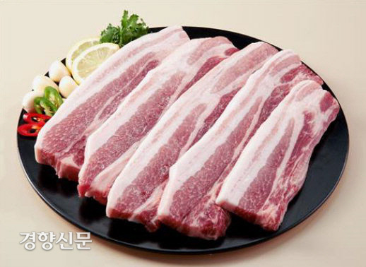 돼지 한마리에서 삼겹살은 얼마나 나올까