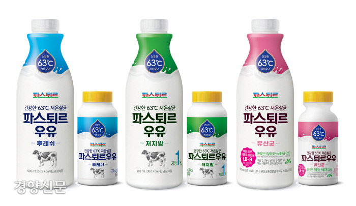깐깐한 파스퇴르 우유 새단장···편의성·친환경 담았다