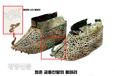 백제 명품 신발에 새긴 시그니처 ‘용’ 문양…하늘길 신라 귀족도 신었다[이기환의 Hi-story]