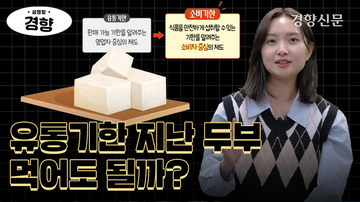 초콜릿은 51일, 떡은 56일···새해부턴 유통기한 대신 ‘소비기한’