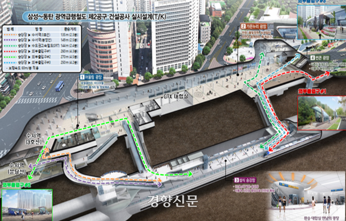 GTX-A 삼성~동탄 지하터널 연결, 관통식 개최