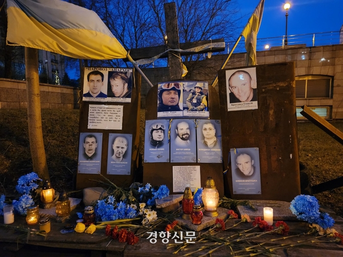 바이든 방문에 “행복했다”…키이우 시민들 “미국의 우크라이나 지원 확신”
