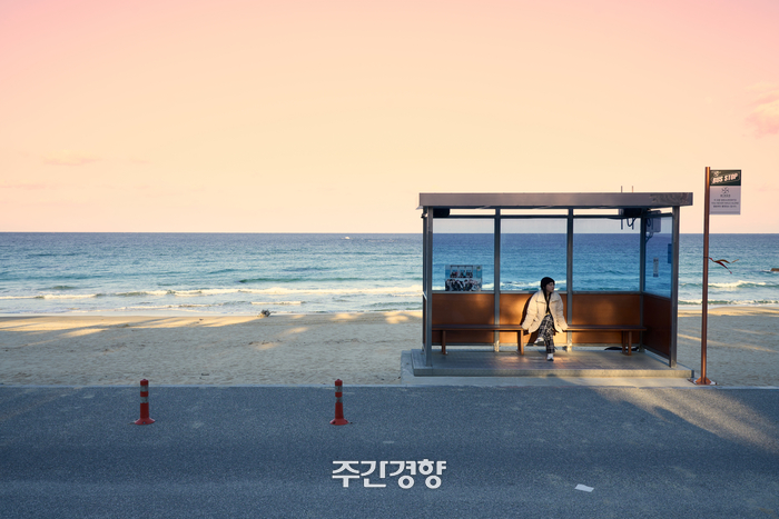 강원 강릉 BTS 버스정류장 - 새날을 기다리는 정류장[정태겸의 풍경](60)