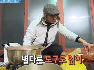 아빠 어디가 안정환, 수준급 요리실력...김치찌개도 거뜬