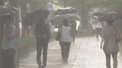 제주도만 장맛비...내륙 22년 만에 7월 장마