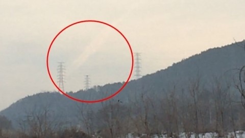 [제보영상] 송전탑 사이 용오름 현상 관측